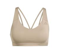 adidas Donna All Me Essentials Medium Support Bra, Chalky Brown, XXS