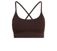 adidas Donna All Me Rib Light Support Bra, Aurora Coffee, XXS