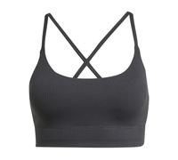 adidas Donna All Me Rib Light Support Bra, Black, XS