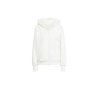 adidas Donna All SZN Fleece Full-Zip Hoodie, Off White, M