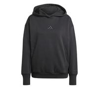 adidas Donna All SZN Fleece Loose Hoodie, Black, M