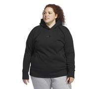 adidas All SZN - Sudadera con Capucha Suelta de Forro Polar para Mujer, Talla 2XS, Color Negro