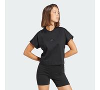 adidas Donna All SZN T-Shirt, Black, L