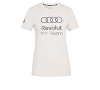 adidas Donna Audi Formula One Team DNA Graphic tee, Chalk Pearl, S