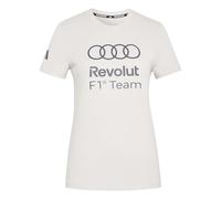 adidas Donna Audi Formula One Team DNA Graphic tee, Chalk Pearl, XXS