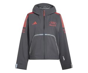 adidas Donna AUDI FORMULA ONE TEAM MECHANICS RAIN JACKET, utility black/hi-res red, M