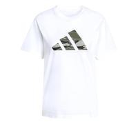 adidas Donna Camo Graphic T-Shirt, White, M