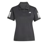 adidas Donna Club Tennis Climacool 3-Stripes Polo, Black, M