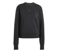 Adidas Donna D4T Workout Warm Up Crew Neck, Black, S