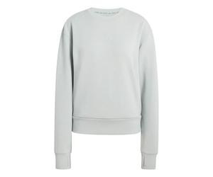 adidas Donna D4T Workout Warm Up Crew Neck, Wonder Sage, L