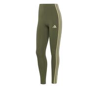 adidas Donna ESSENTIALS 3-STRIPES COTTON LEGGINGS, olive strata/Wonder Cargo, XXS