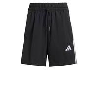 adidas Donna Essentials 3-Stripes Cotton Shorts, Black/White, XS