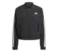 adidas Donna ESSENTIALS 3-STRIPES LIFESTYLE WOVEN BOMBER JACKET, black/white, L