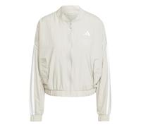 adidas Donna ESSENTIALS 3-STRIPES LIFESTYLE WOVEN BOMBER JACKET, wonder alumina/white, M