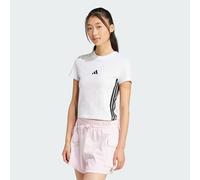 Camiseta slim-fit de mujer adidas Essentials 3-Stripes Baby S