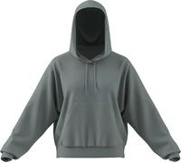 adidas Donna Essentials Big Logo French Terry Loose Hoodie, Wonder Sage, L