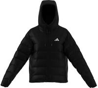 adidas Donna Essentials CLIMAWARM Light Down Hooded Jackets, black, L