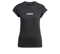 ADIDAS SPORTSWEAR Camiseta funcional 'Essentials Linear' negro / blanco, Talla XS-S