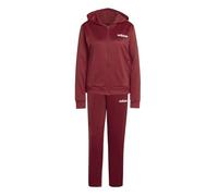 adidas Donna ESSENTIALS LINEAR TRACKSUIT, active maroon, M