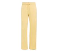 adidas Donna Essentials Small Logo Feel Cozy Open HEM Pants, Semi Ice Tangerine/White, S