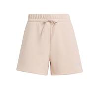 adidas Donna Essentials Small Logo Feel Cozy Shorts, Blush Pink/White, M