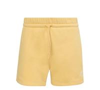 adidas Donna Essentials Small Logo Feel Cozy Shorts, Semi Ice Tangerine/White, XS