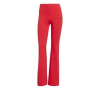 adidas Donna ESSENTIALS SMALL LOGO FLARED LEGGINGS, Pure Ruby/Black, S