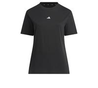 adidas Donna Essentials Small Logo Tshirt, Black/White, XL Plus