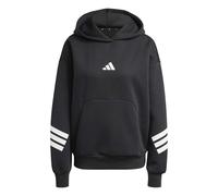 adidas Donna Future Icons Three Stripes Hoodie, Black, L