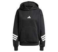 adidas Donna Future Icons Three Stripes Hoodie, Black, M