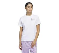 adidas Donna Mind Body & Spirit(S) Graphic T-Shirt, White, M