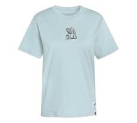 adidas Donna Mini Embroidery Graphic T-Shirt, Wonder Sage, L