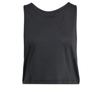 adidas Donna Motion Essentials Cropped Tank, Black, S