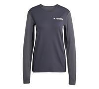 adidas Donna Multi Synthetic Base Layer Long Sleeve, Carbon/Grey Six, S
