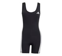 adidas Donna Optime Essentials Onesie 3-Stripes, black/white, M