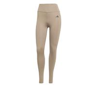 adidas Donna Optime Essentials Stash Pocket Full Length Leggings, chalky brown, M