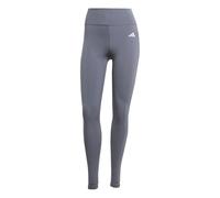 adidas Donna Optime Essentials Stash Pocket Full Length Leggings, onix/white, XXL