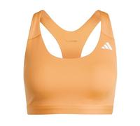 adidas Donna Optime Essentials Workout Medium Support Bra, Pure Orange, XS