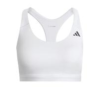 adidas Donna Optime Essentials Workout Medium Support Bra, White, XS