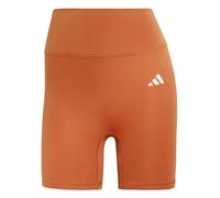 adidas Donna Optime Essentials Workout Short Leggings, fox orange, XL