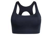 adidas Donna Optime Workout 3-Stripes Medium Support Bra (Plus Size), Black, 4XL Plus