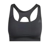 adidas Donna Optime Workout Medium Support Bra, Black, L