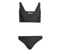 adidas Donna Padded Bralette Bikini Set, Black/White, 44
