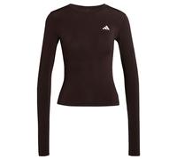 adidas Donna Power Essentials Workout Contour Long Sleeve, Aurora Coffee, XL