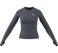 adidas Donna Power Essentials Workout Contour Long Sleeve, Onix, XL
