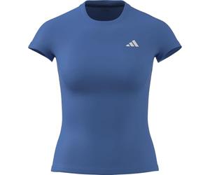 adidas Donna Power Essentials Workout Contour T-Shirt, Ray Blue, L