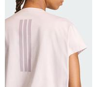 adidas Donna Power Workout Cropped Boxy 3-Stripes Tank, Ice Purple, XL