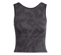 adidas Donna Puremotion Print Tank, Charcoal/Black, XXS