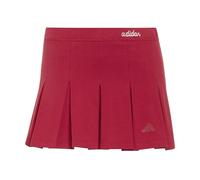 adidas Donna Seasonal Essentials Colorpop Skirt with Inner Leggings, Active Maroon/Off White, XL