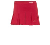 adidas Donna Seasonal Essentials Colorpop Skirt with Inner Leggings, Active Maroon/Off White, XXL
